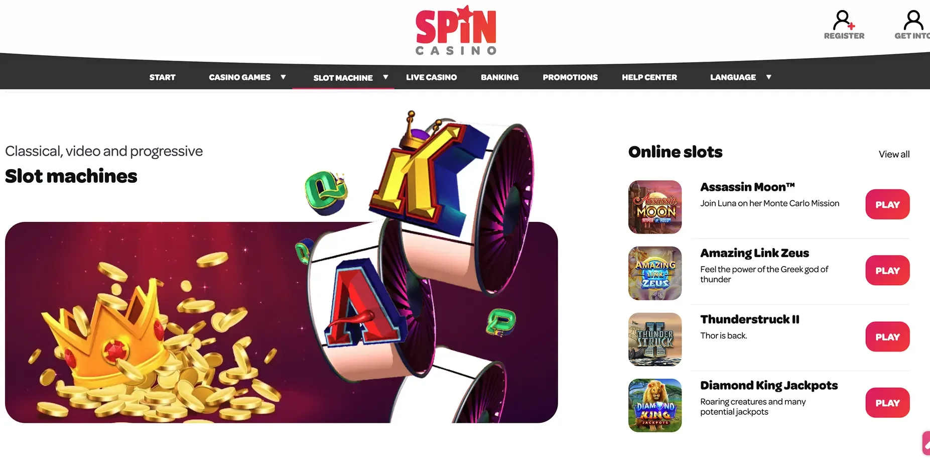 Spin Casino Spin Casino